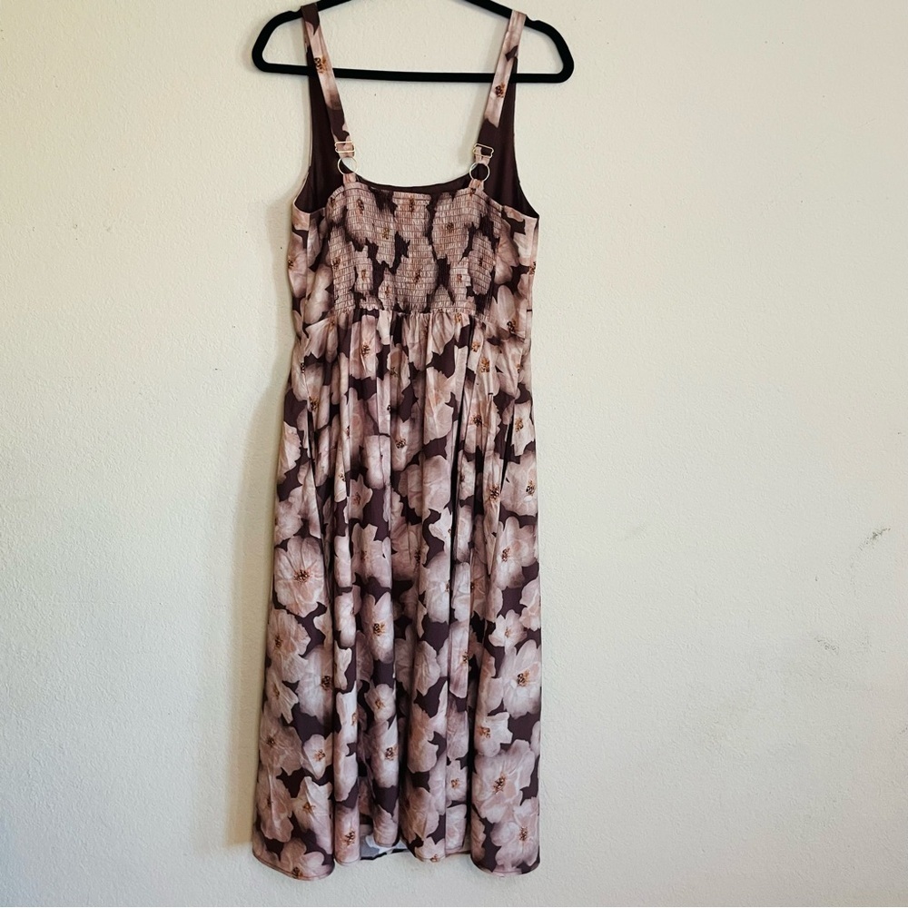 Mellowday woman’s Floral Sleeveless Dress size M Fall Winter flowy feminine - Picture 11 of 11